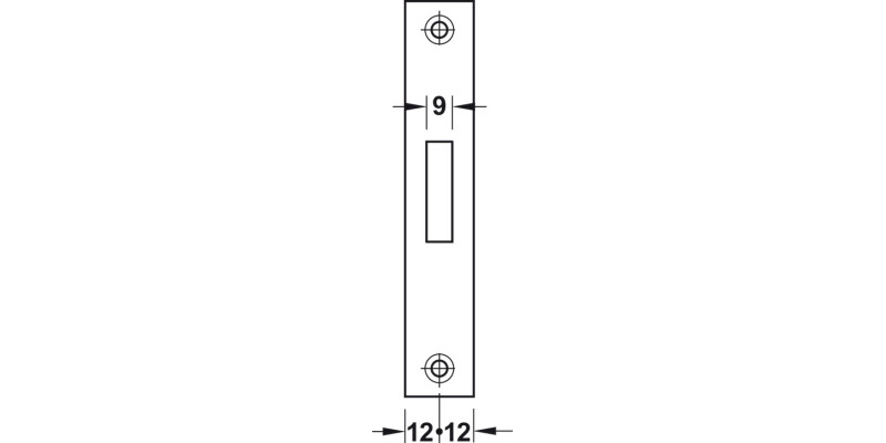 Startec DIN Mort Toiletlock 55/84mm SSS