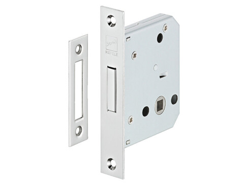 Toilet Cubicle Lock, Mortice, Stainless Steel, Startec