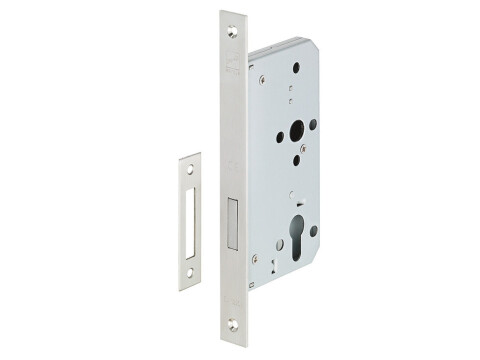Profile Cylinder Lock, Mortice Deadlock, for Flush Doors, Stainless Steel, Start
