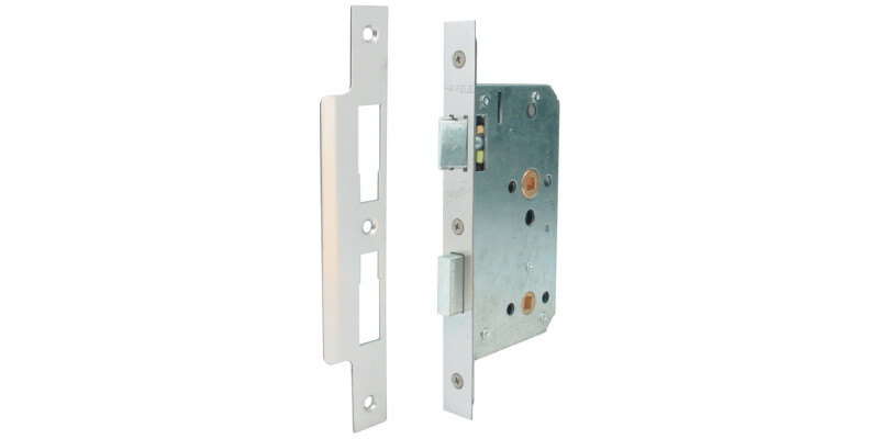 Bathroom Lock, Mortice, Square Forend, Case Size 92 mm, Startec