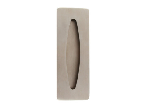 Flush Pull Handle, 150 x 54 mm, Grade 304 Stainless Steel