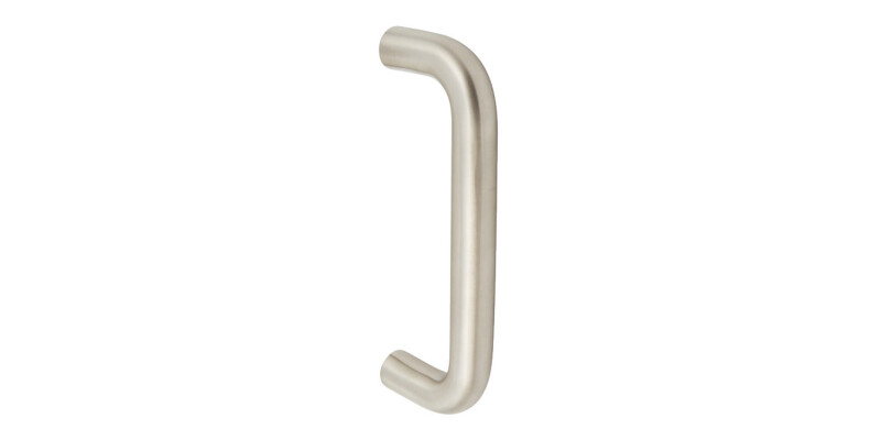 Pull Handle, Bolt Through Fixing, 304 Stainless Steel, D Shaped