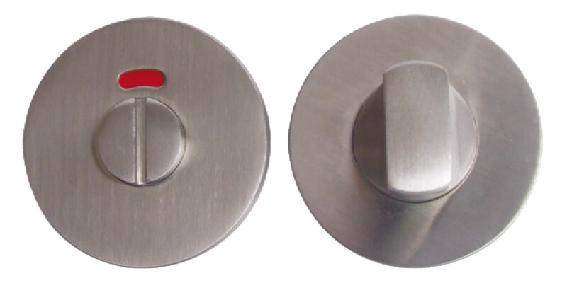 WC Release and Inside Turn, for Startec Lever Handles, &Oslash; 50 mm, Stainless Steel