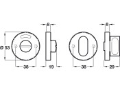 WC Release Set D53mm SSS
