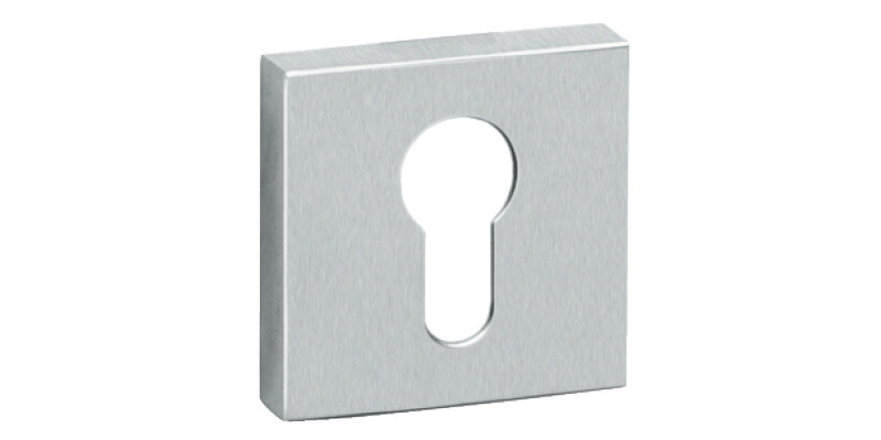 Escutcheons, for Startec Lever Handles Tec/Metro/Vogue, Square, Euro Profile Cyl