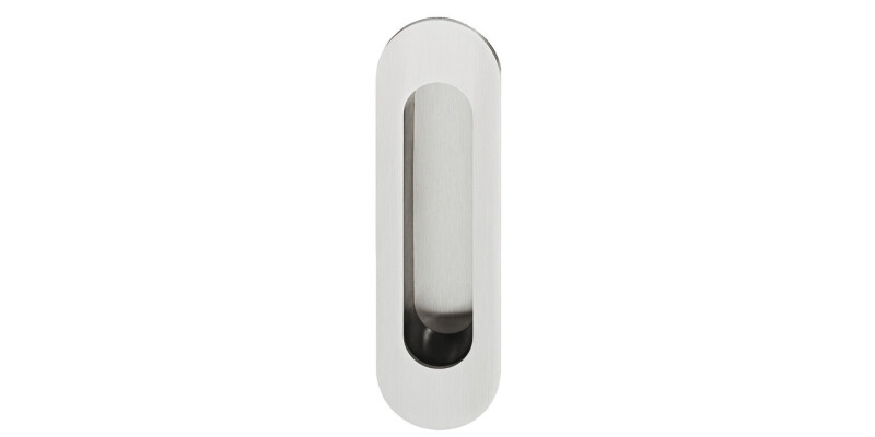 Flush Pull Handle, 155 x 45 mm, Grade 304 Stainless Steel, FSB 4250