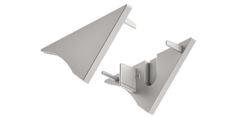 End Caps, to Suit Aluminium Profile 833.74.898, Loox 2193