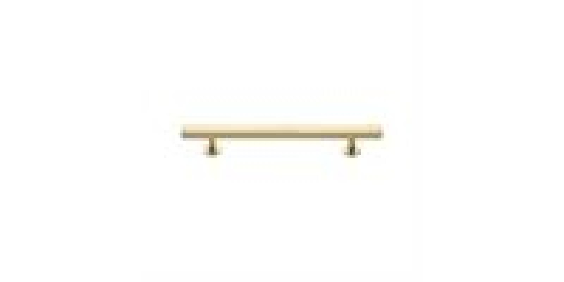 Heritage Brass Cabinet Pull Square Design with Footings