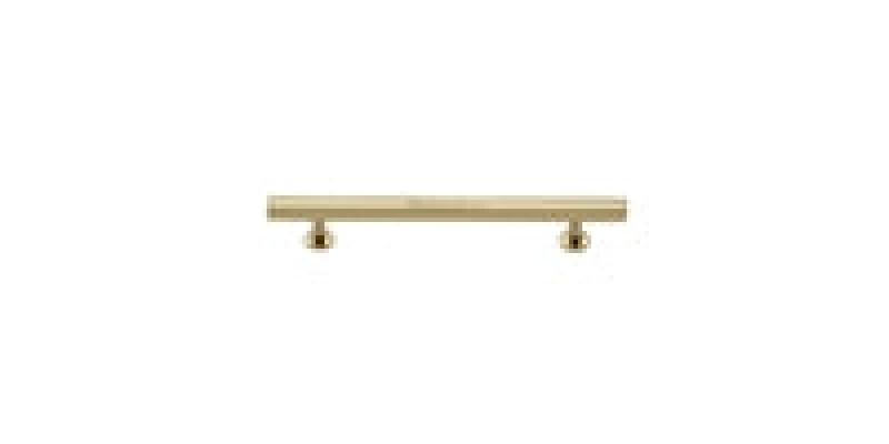 Heritage Brass Cabinet Pull Square Design with Footings