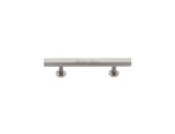 Heritage Brass Cabinet Pull Square Design with Footings