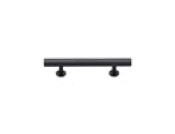 Heritage Brass Cabinet Pull Square Design with Footings