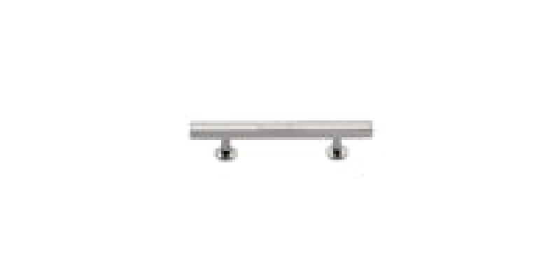 Heritage Brass Cabinet Pull Square Design with Footings