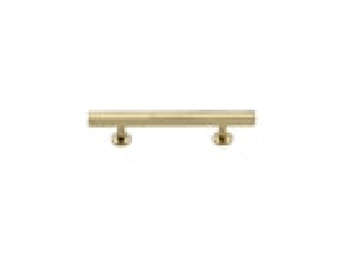 Heritage Brass Cabinet Pull Square Design with Footings