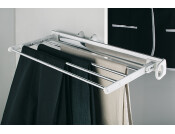 W/Robe PO Trouser/Tie Rack 505mm White