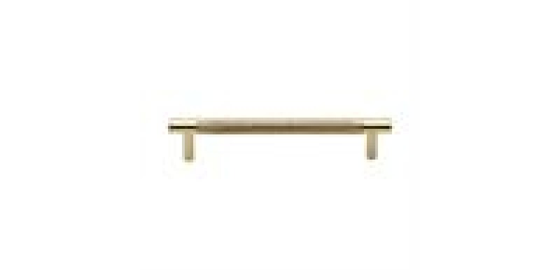 Heritage Brass Cabinet Pull Partial Knurl Design