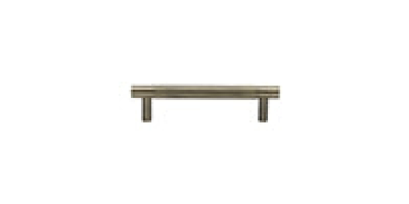 Heritage Brass Cabinet Pull Partial Knurl Design