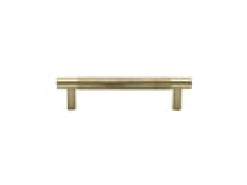 Heritage Brass Cabinet Pull Partial Knurl Design