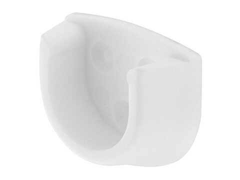 Rail End Support, for use with &Oslash; 20 mm Wardrobe Rails