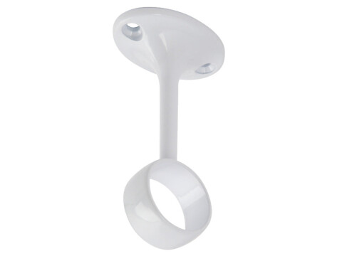 Rail Centre Bracket, Deluxe, &Oslash; 25 mm, Zinc Alloy