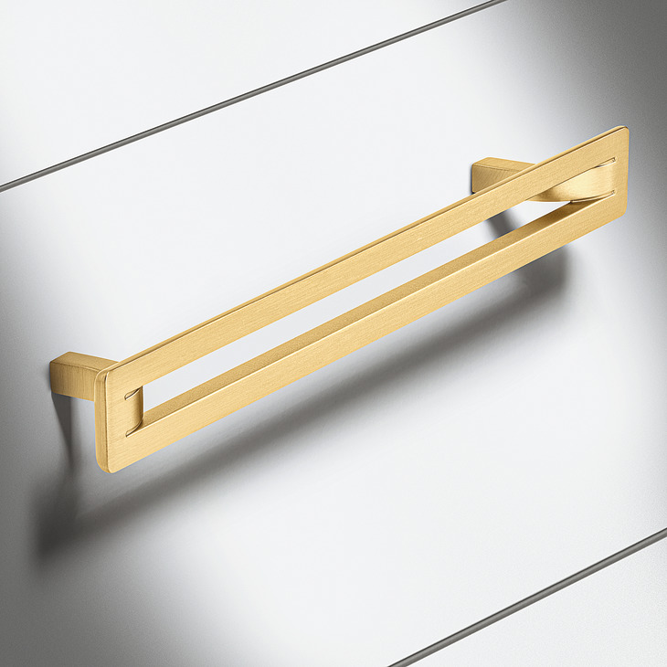 Inverto Pull Hdl ZA Bru Nickel 192mm cc