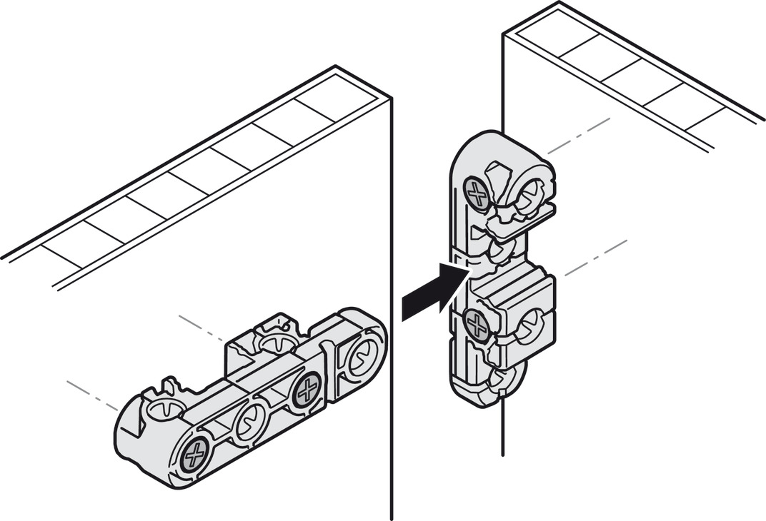 Ixconnect Uni Connector UC 16/64 Pl Blk