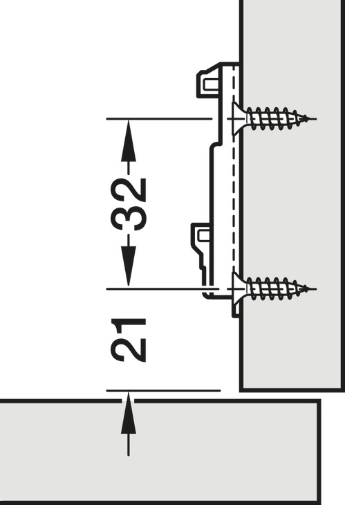Metalla 0mm M.Plt Qck 2prt Linear 2H Blk
