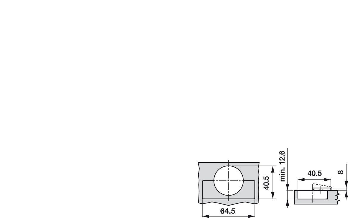 Tiomos 110D Hinge Clk FO Imp wo SC NP