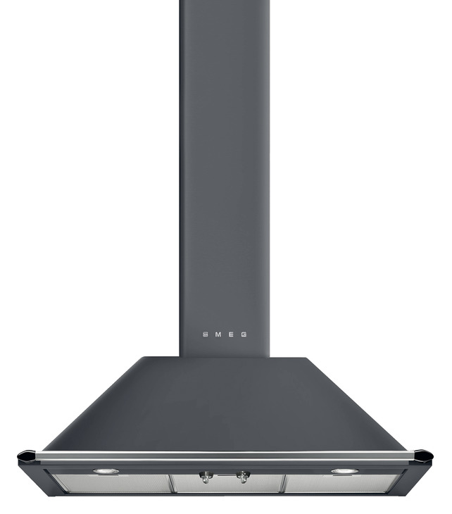 Smeg Vic KT90GRE Chm.Hood Slate