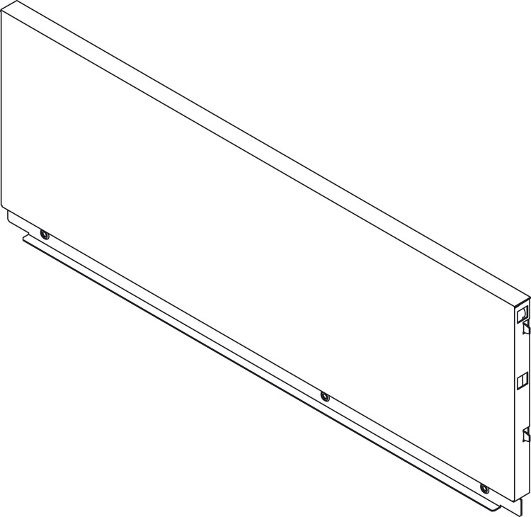 NPS Steel DrwBck 186/500mm Zir