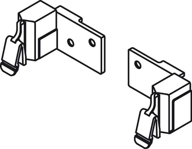 NPS Rectangular Rail Clip RH Zir