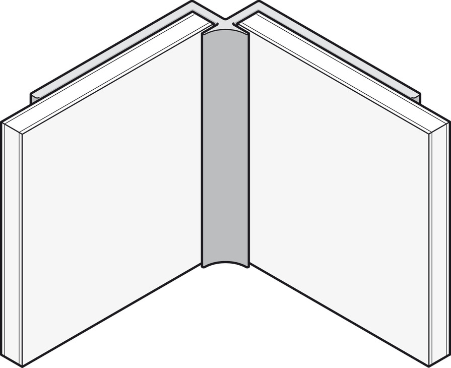 AluSplash Int Crn Profile 750mm Alu Ant