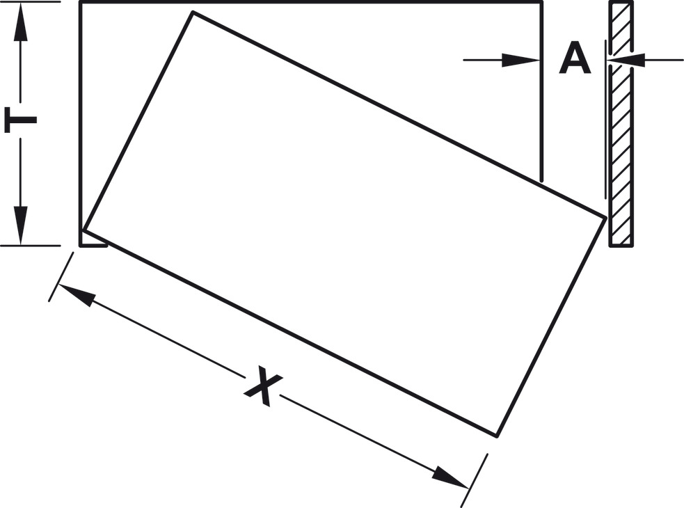 Table Top Swivel Fitting Set