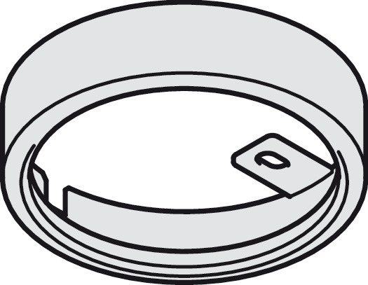 Loox5 LED Bezel SM D66.5mm ZA Blk