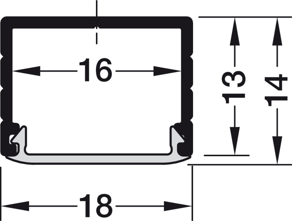 Loox 2191 Profile SM 2.5m Pl Slv Opl