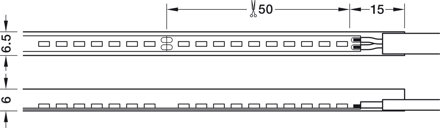 Loox5 Flex LED3084 3M 24V/9.6W 3000K