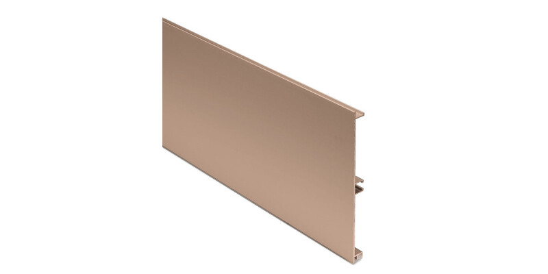Plinth Panel, Aluminium, Length 3000 mm