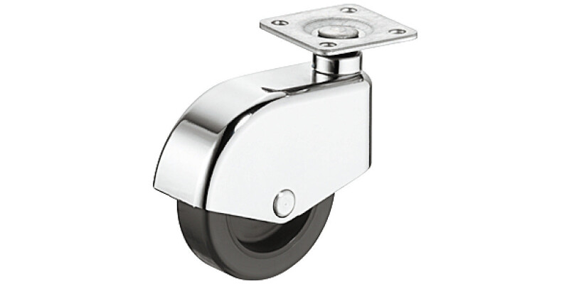 Enclosed Wheel Swivel Castor, &Oslash; 50 mm, Load Capacity 50 kg