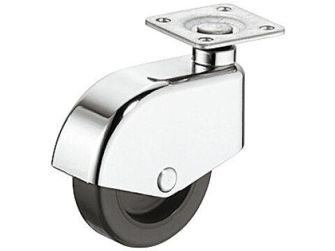 Enclosed Wheel Swivel Castor, &Oslash; 50 mm, Load Capacity 50 kg
