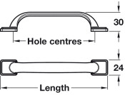 VARAITA Pull Handle