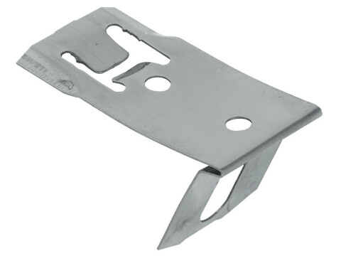 Plinth Panel Spring, for Front Plinth, Stainless Steel