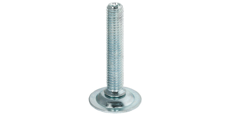 Adjusting Screw, M10 Plinth, Load Capacity Approx. 300 kg, Steel