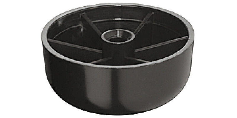 Furniture Glide, &Oslash; 45-50 mm, Black Plastic, Orlita