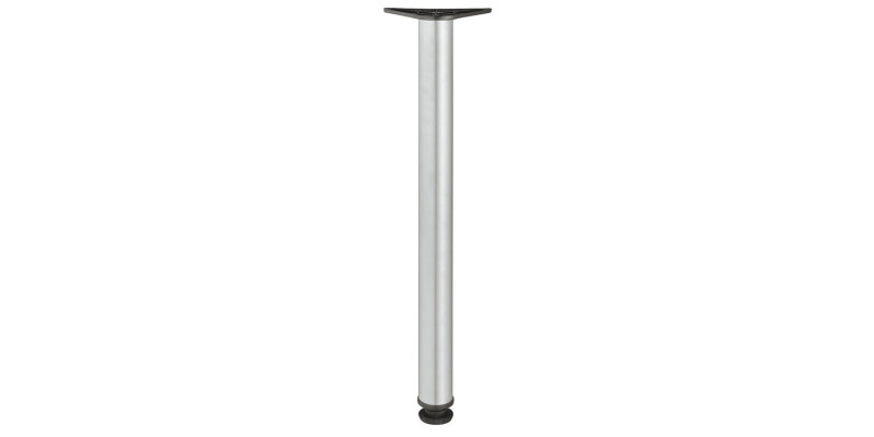 Table Leg, Height 710 mm, &Oslash; 60 mm, Tubular Steel