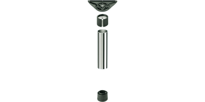 Mount Plate for D60/80mm Legs Dk Grey