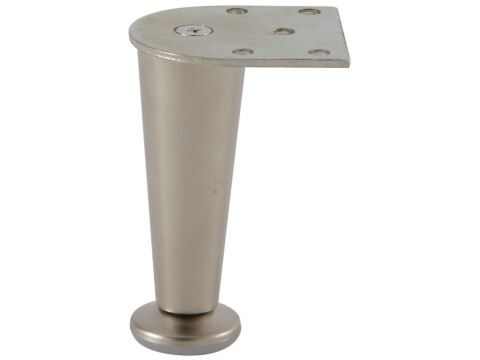 Furniture Foot, Height 100 mm, Zinc Alloy
