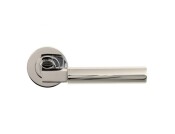 Alexander and Wilks Hurricane Plain Lever on Round Rose - Pair