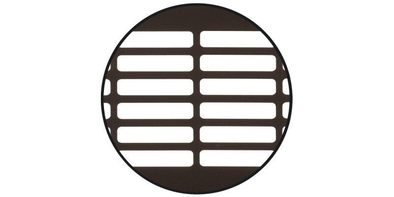 Vent Grille RM 480x80mm AA D.Brown MC4