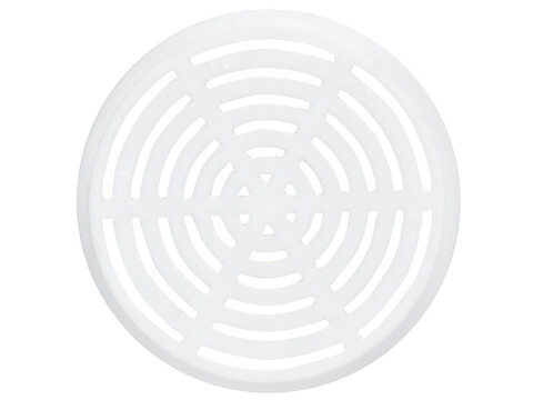 Ventilation Trim, for Recess Mounting, Slotted, &Oslash; 65 mm, Plastic
