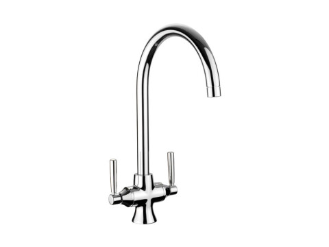 Tap, Dual Lever, 3-in-1 tap for hot, cold and filtered water, C-spout Rangemaste