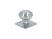 Alexander and Wilks Quantock Cupboard Knob on Square Backplate